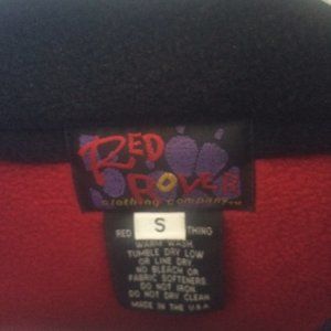 Red Rover Fleece Black and Red Jacket